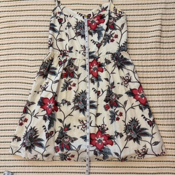 Floral Linen/Cotton Loft Summer Dress - Picture 6 of 6